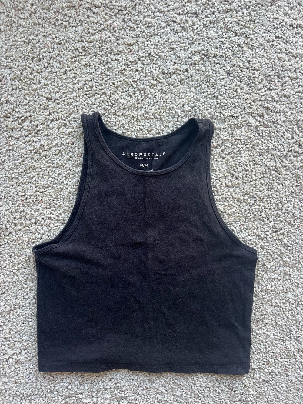Aéropostale Cotton Cropped Tank Top